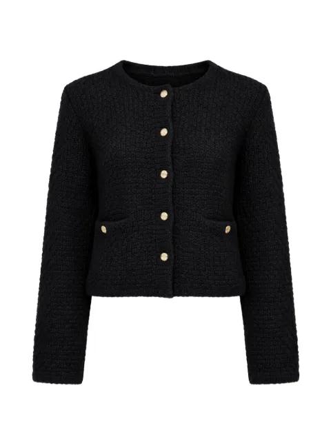 Charlene button-up cropped jacket by SABLYN