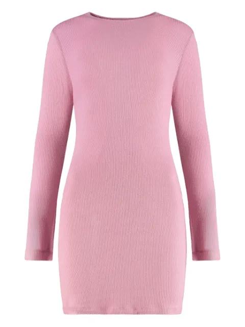 Kelly ribbed long-sleeve mini dress by SABLYN