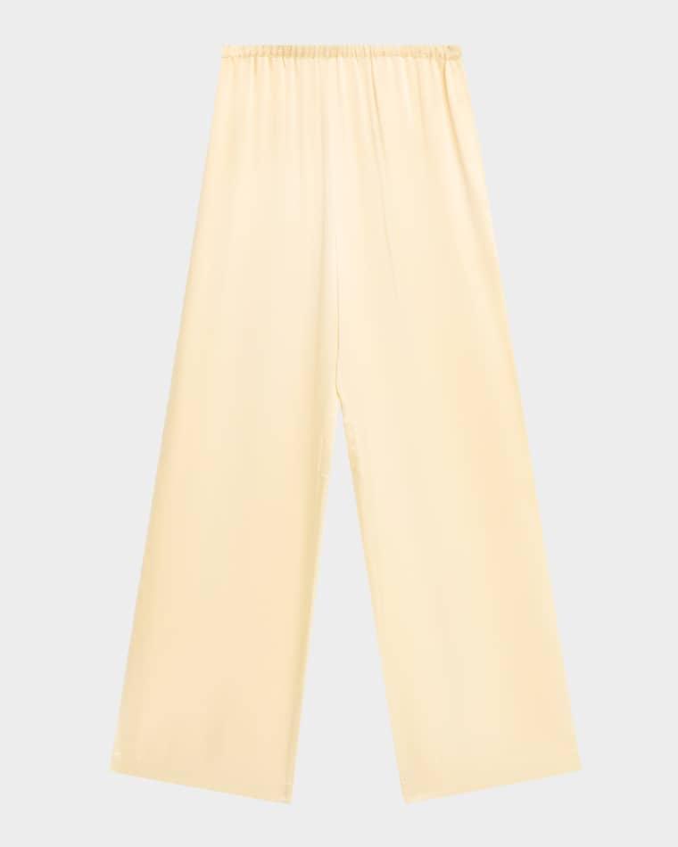 Lexi Wide-Leg Silk Pants by SABLYN