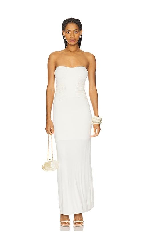 SABLYN Ella Strapless Dress in Cream by SABLYN