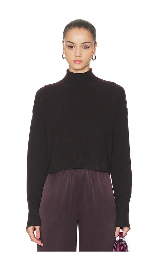SABLYN Sable Turtleneck Sweater in Brown by SABLYN