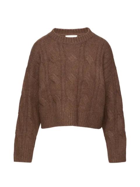 cable knit jumper by SABLYN