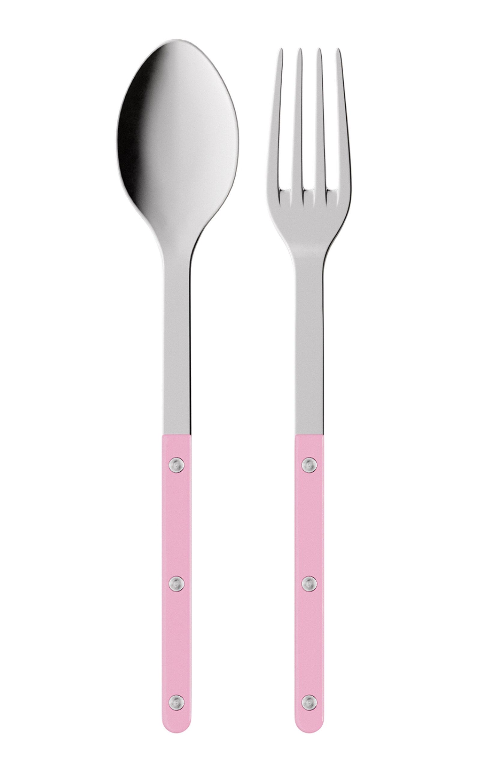 Sabre - Bistrot Two-Piece Serving Set - Pink - Moda Operandi by SABRE
