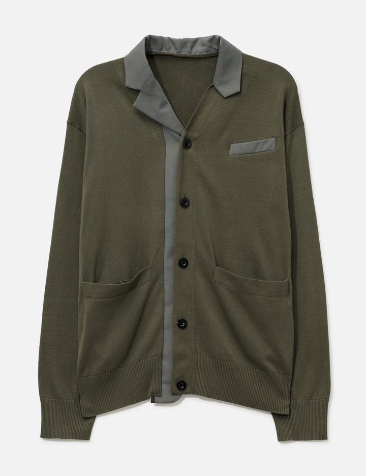 Cardigan With Blazer Collar by SACAI