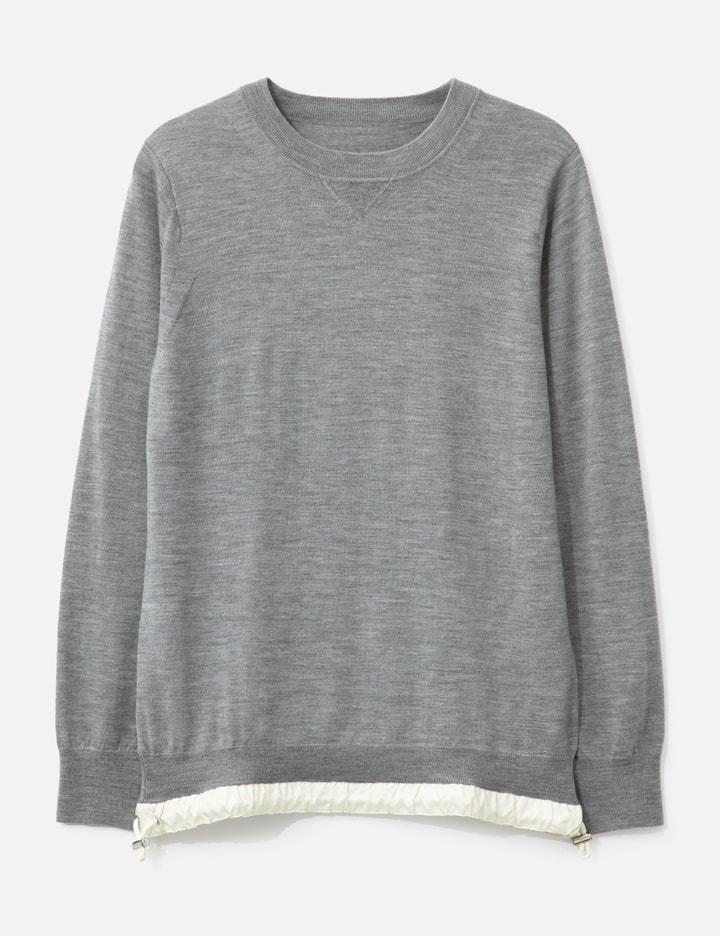 Lightweight Drawstring Knit by SACAI