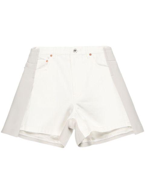 Melton shorts by SACAI