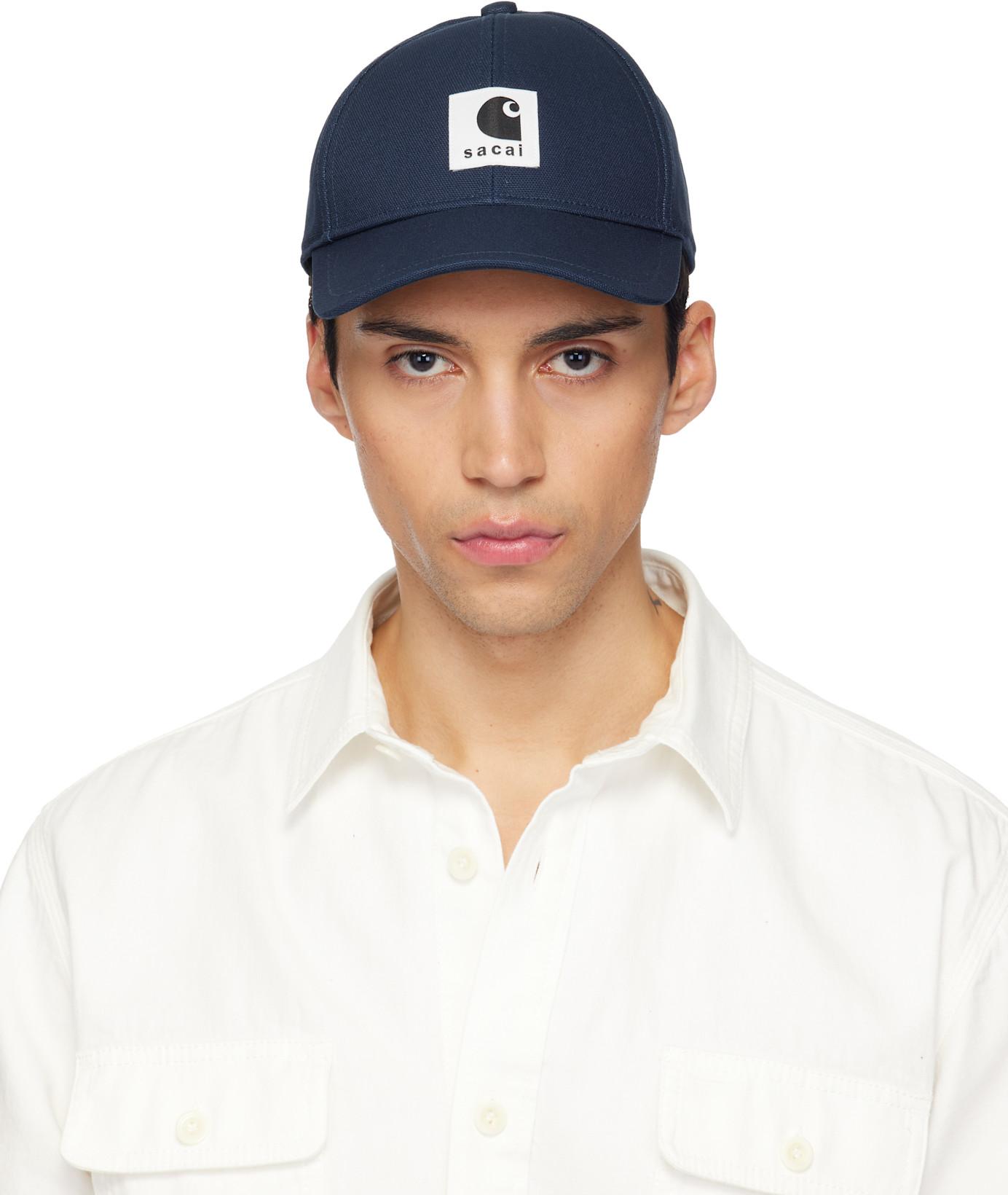 Navy Carhartt WIP Edition Duck Cap by SACAI