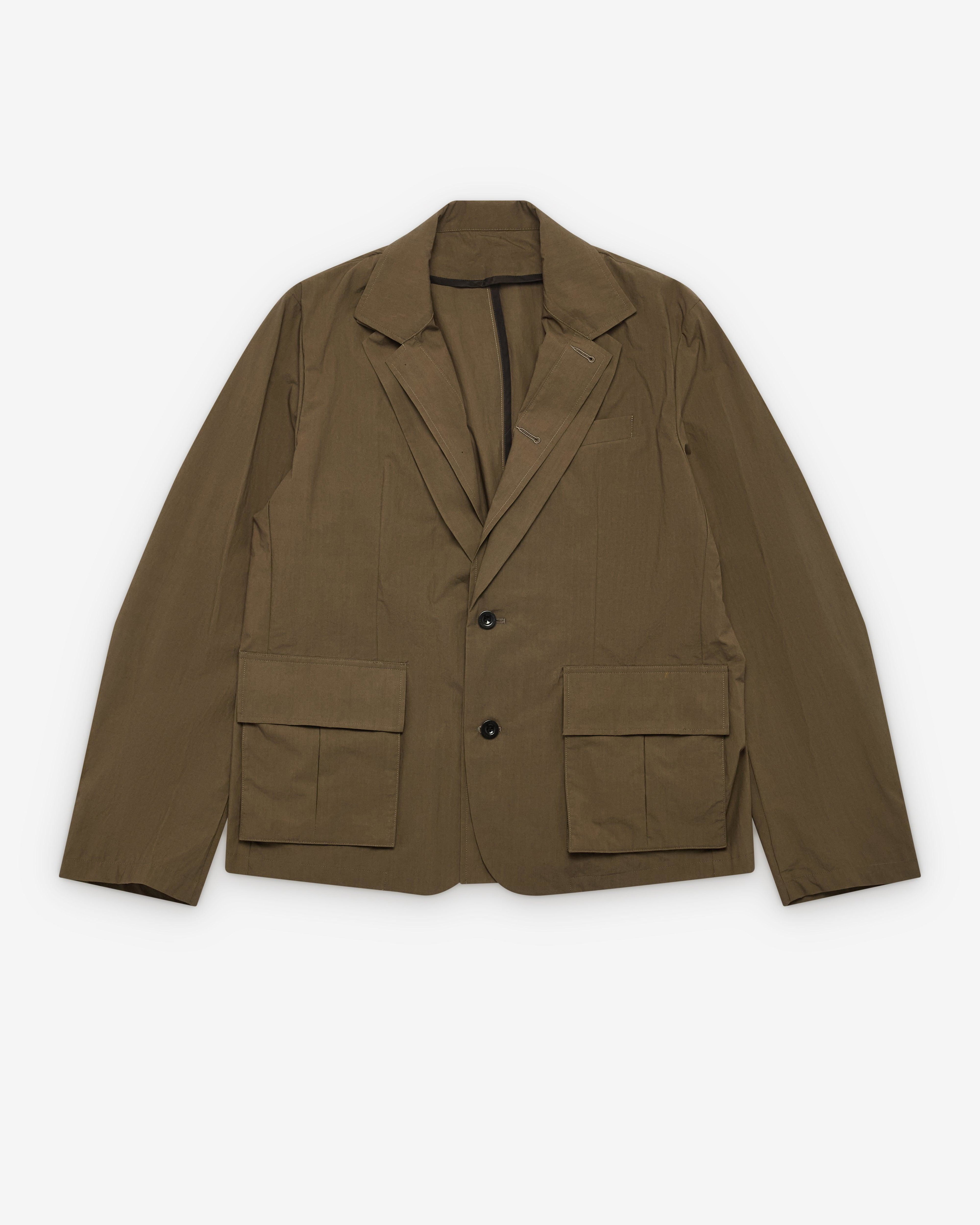 SACAI - Men's Cotton Typewriter Jacket - (Brown550) by SACAI