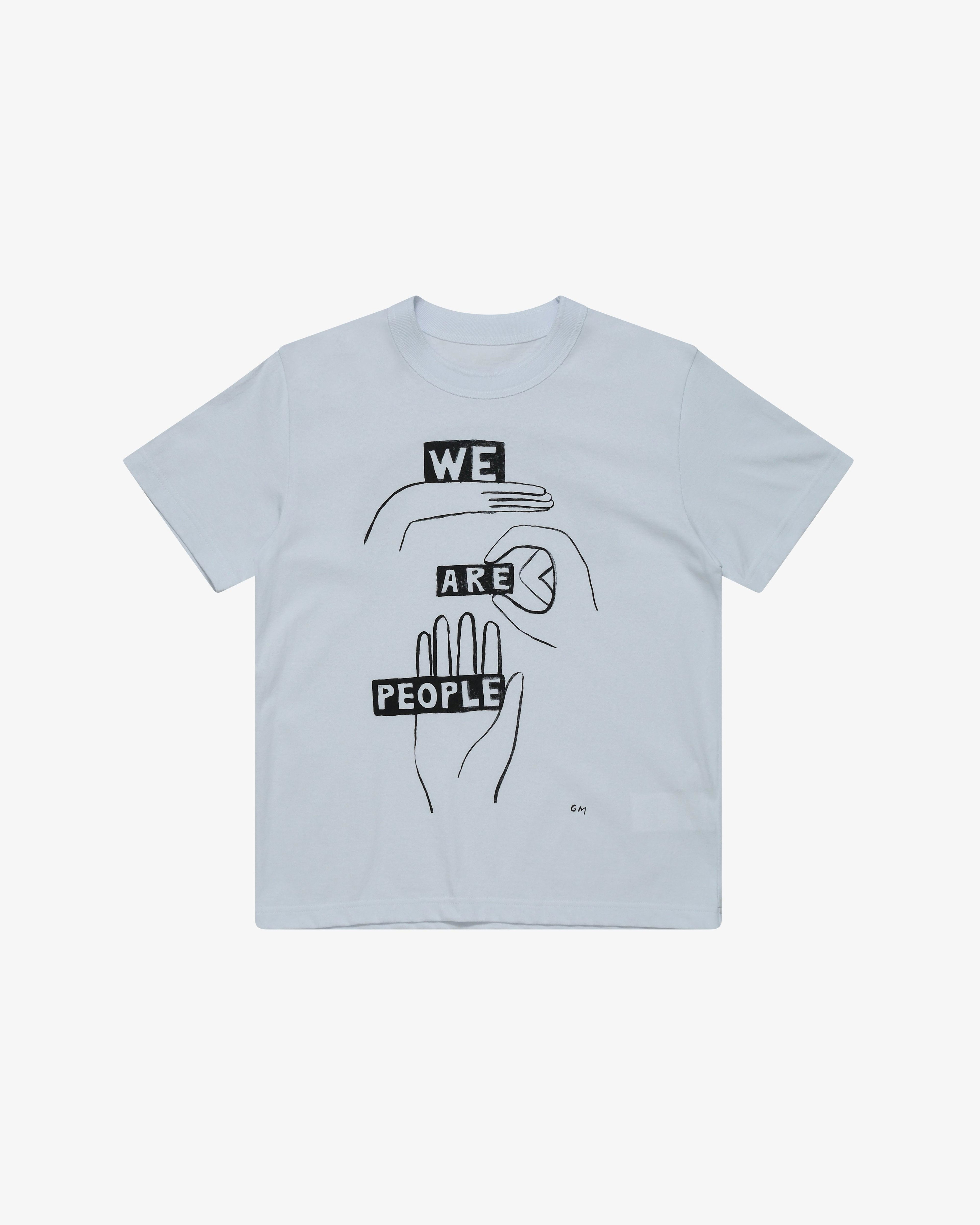 SACAI - Men's Geoff Sacai  Print T-Shirt - (White) by SACAI