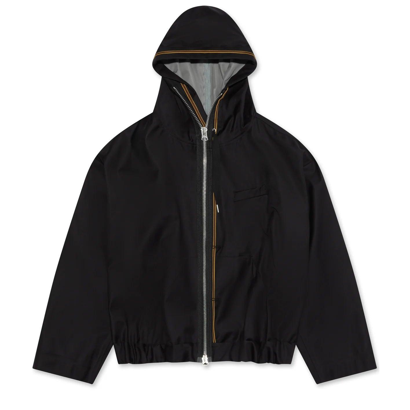 SACAI - Men's Suiting Hooded Jacket - (Black) by SACAI