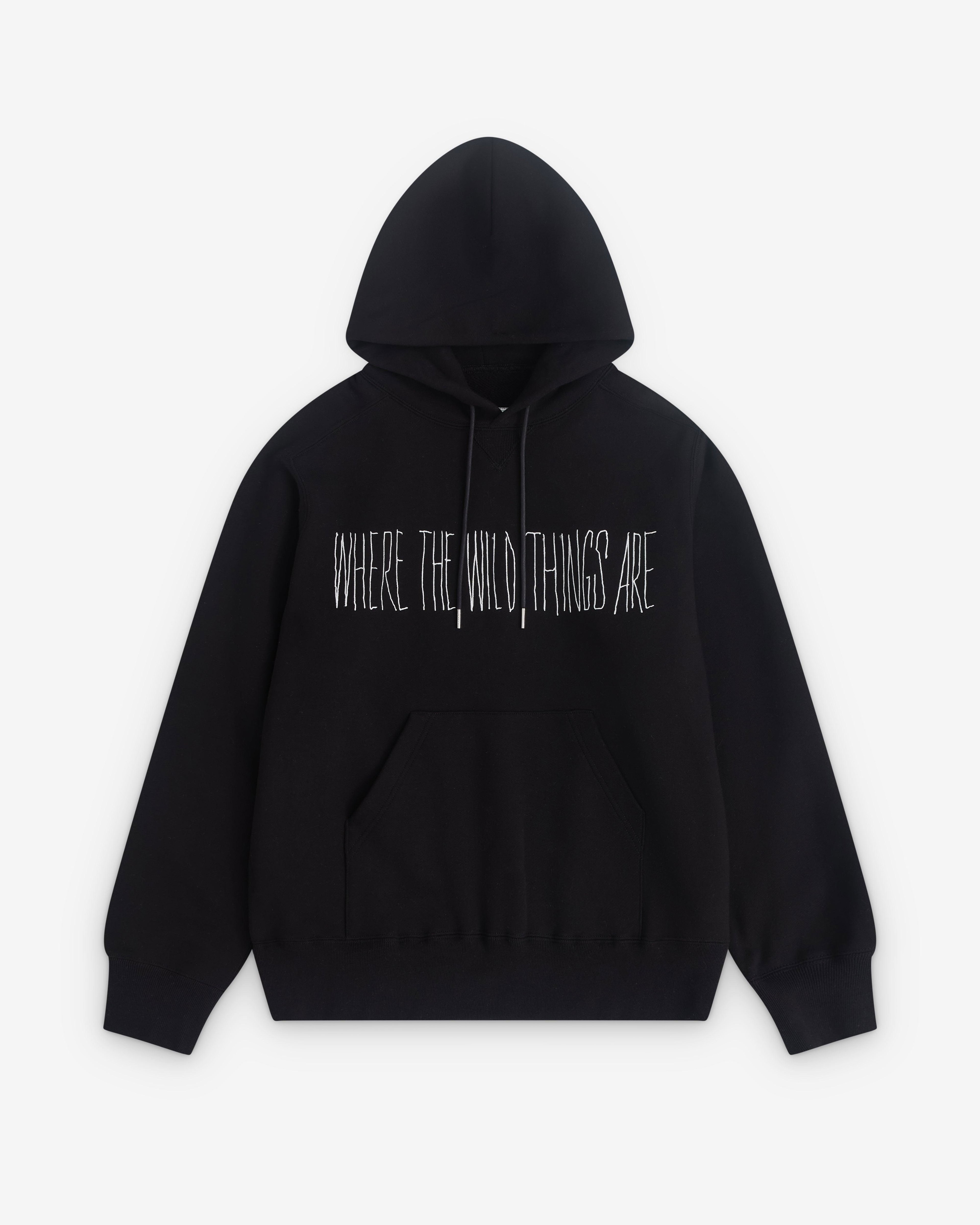 SACAI - Men's Where The Wild Things Are Hood - (Black) by SACAI