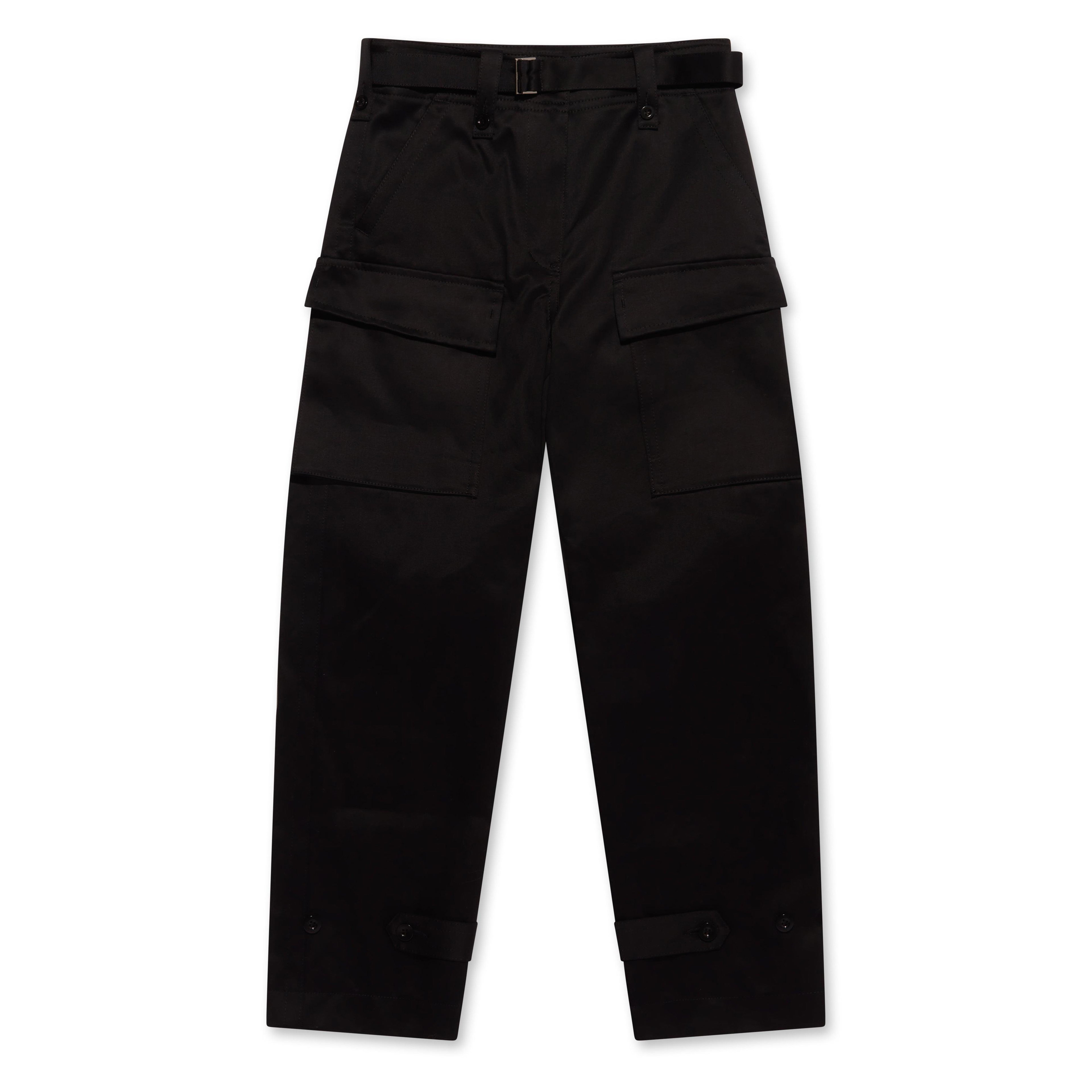 SACAI - Women's Cotton Chino Pants - (Black) by SACAI