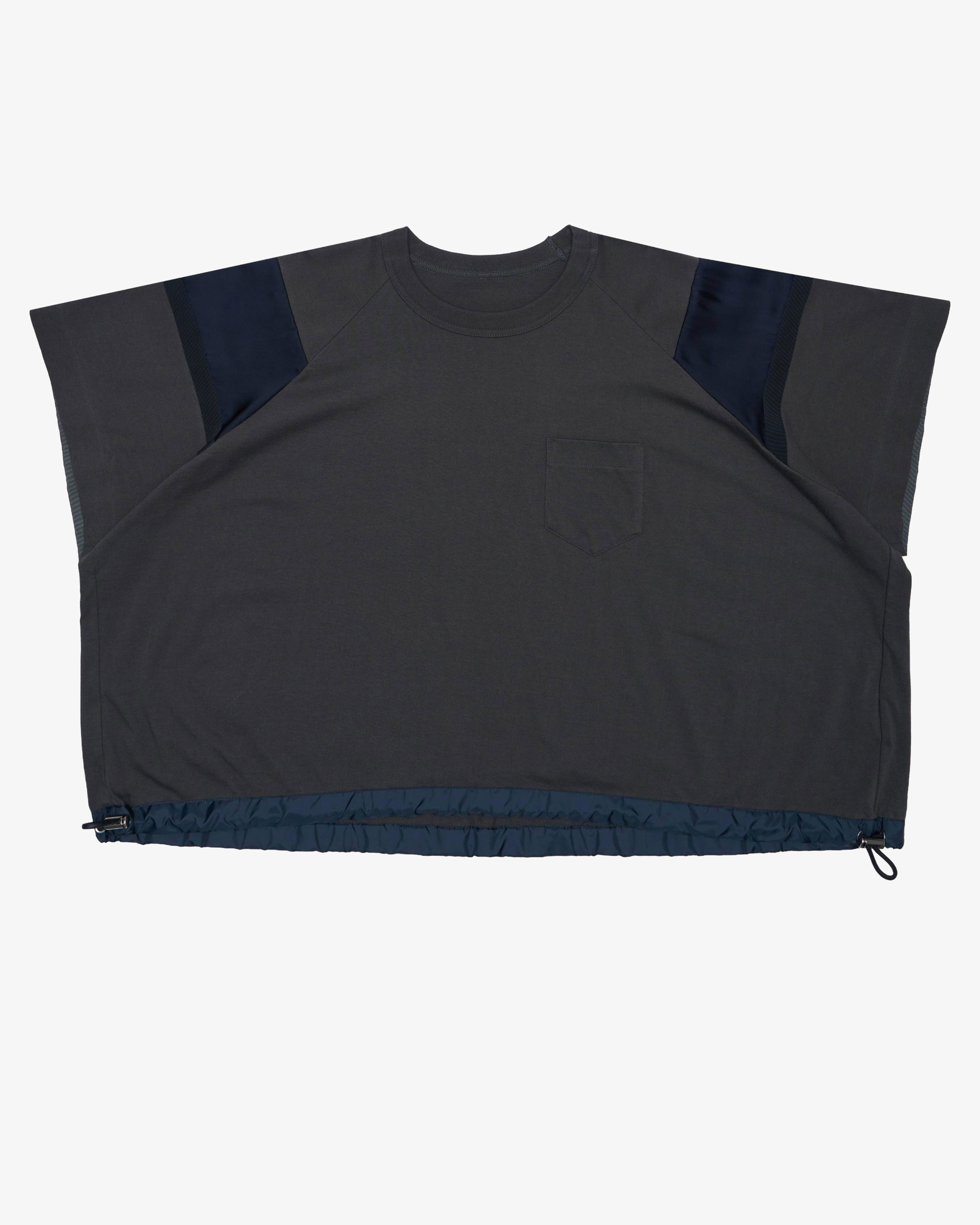 SACAI - Women's Cotton Jersey T-Shirt - (Grey) by SACAI
