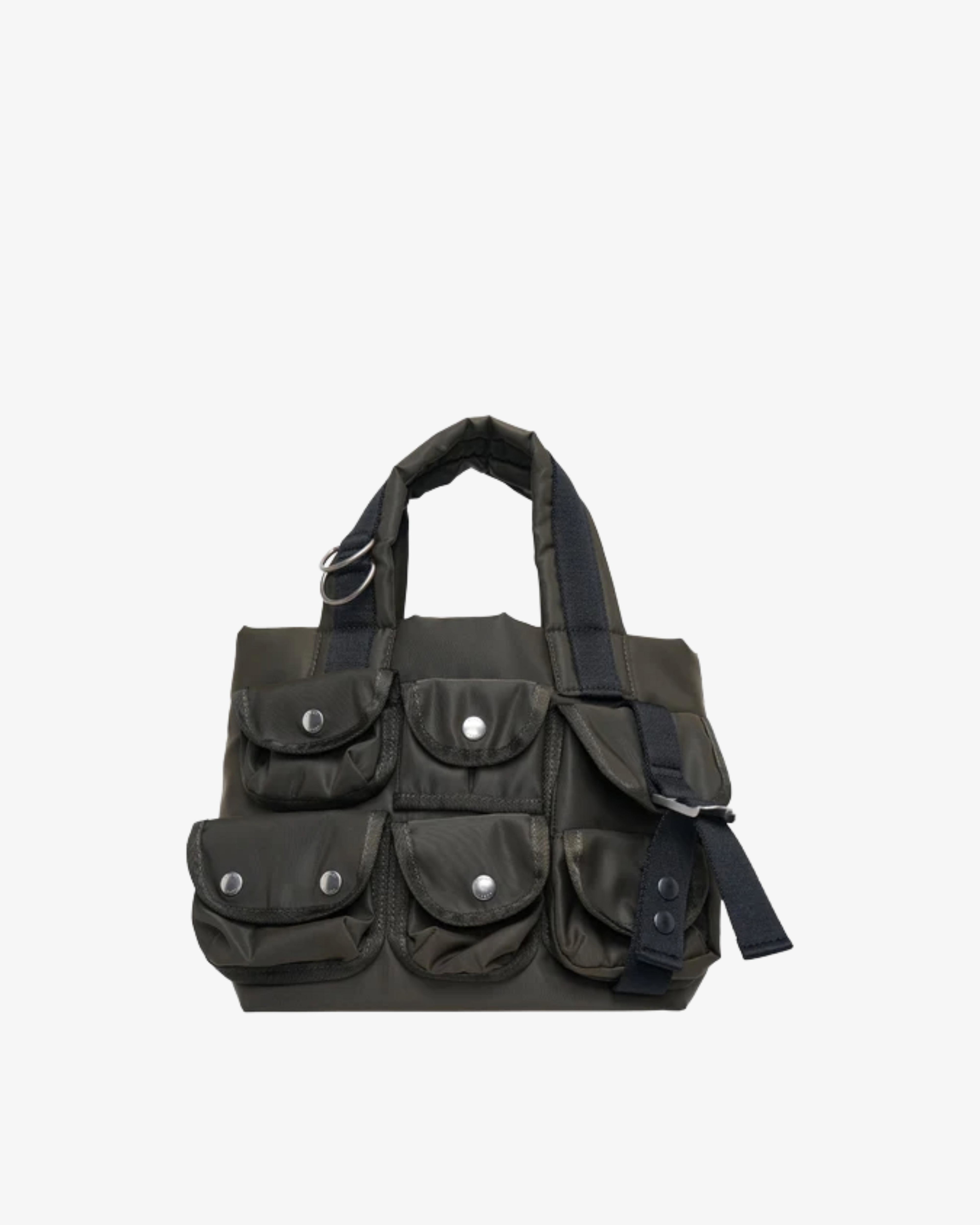 SACAI - Women's Nylon Tote Bag Small - (Khaki) by SACAI