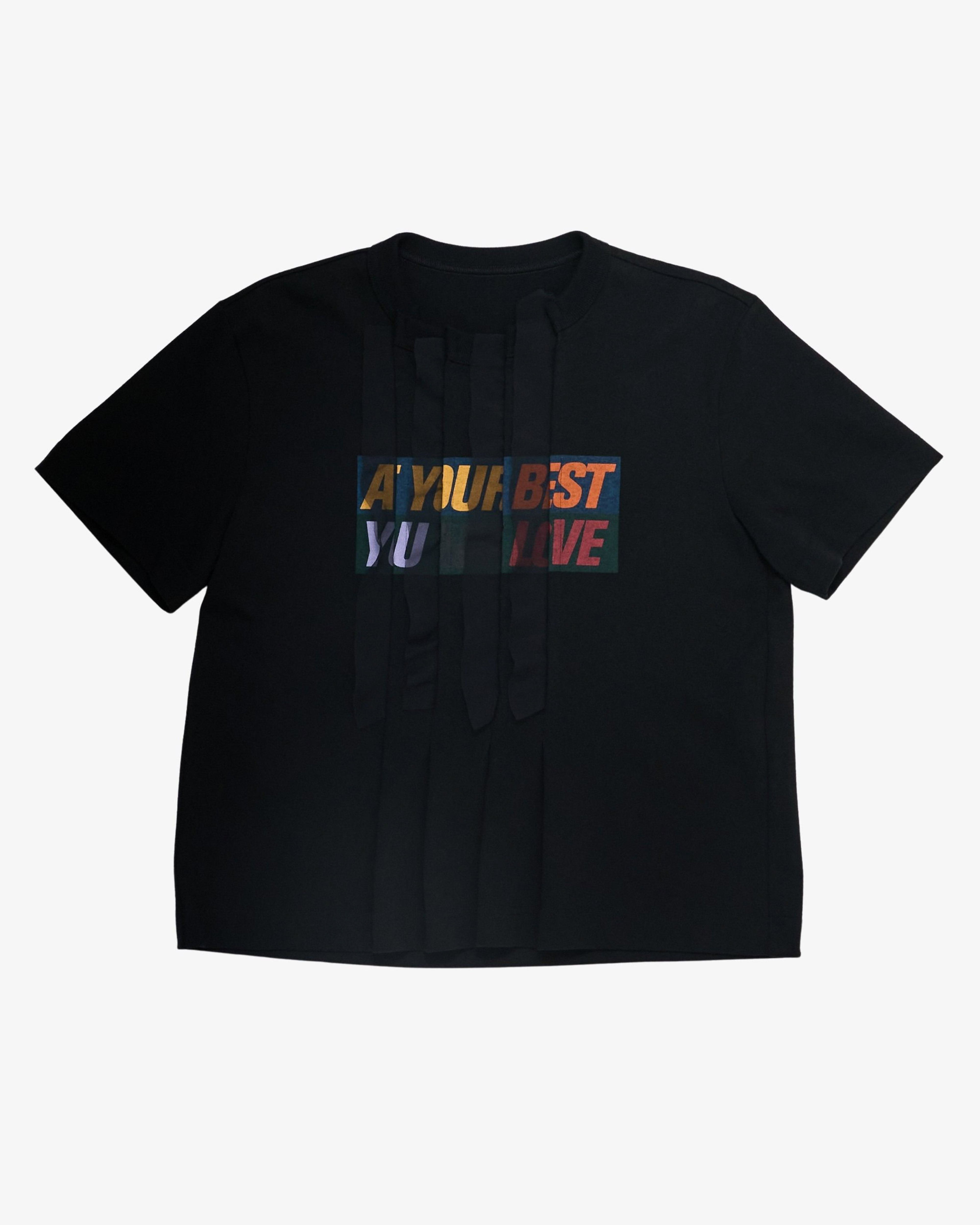 SACAI - Women's Print T-Shirt - (Black) by SACAI