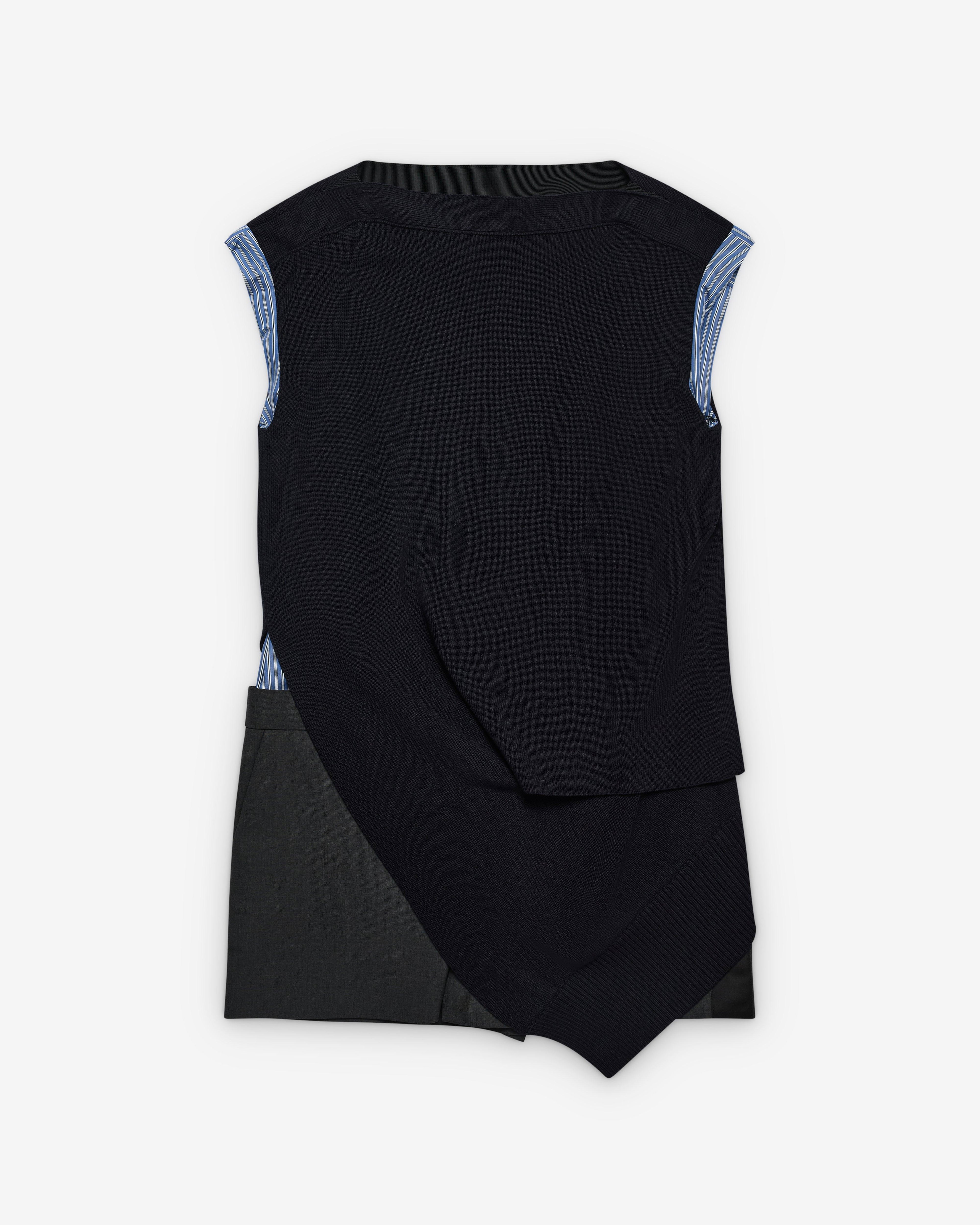 SACAI - Women's Sleeveless Jumpsuit - (Black001) by SACAI