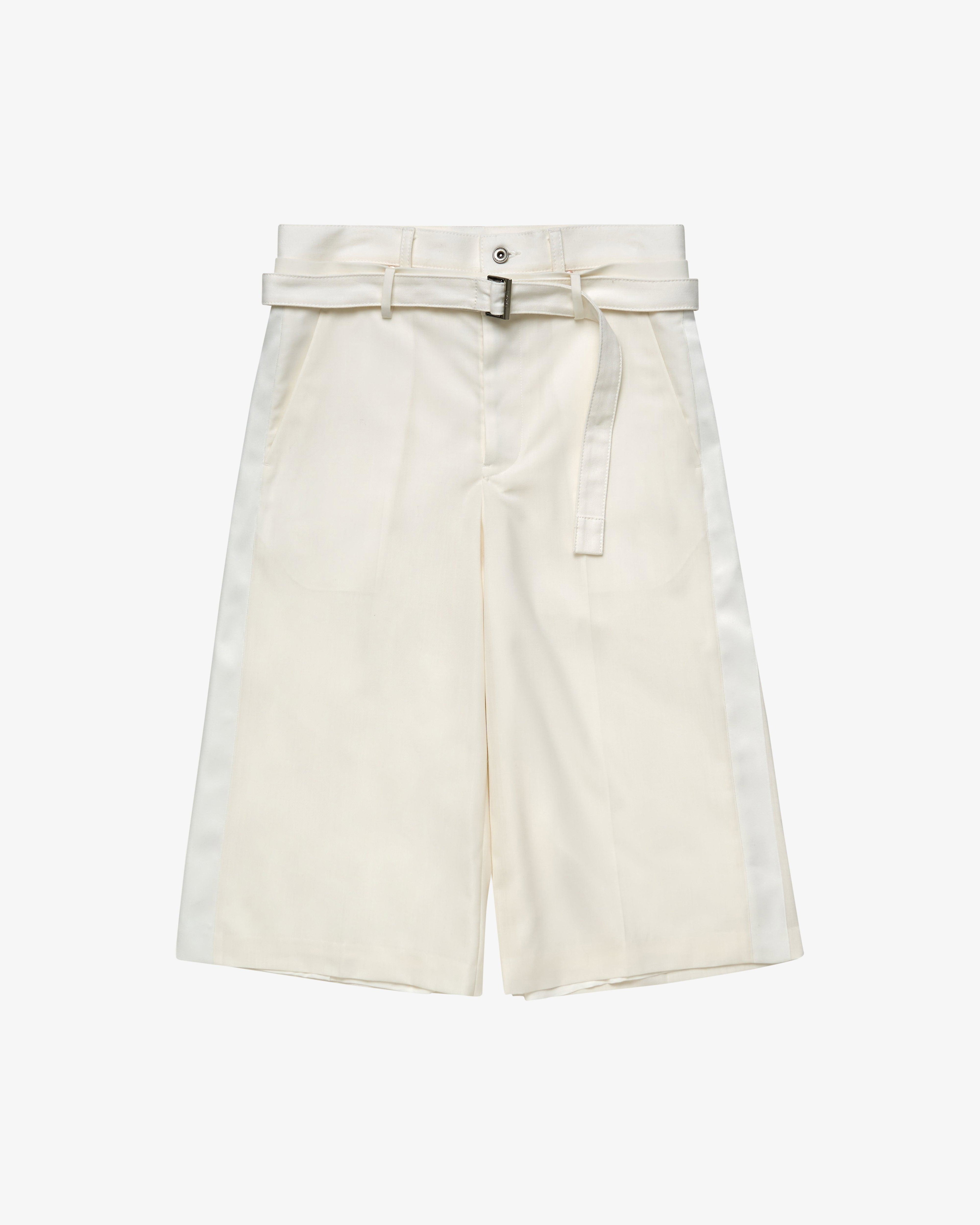 SACAI - Women's Suiting X Denim Pants - (Off-White) by SACAI