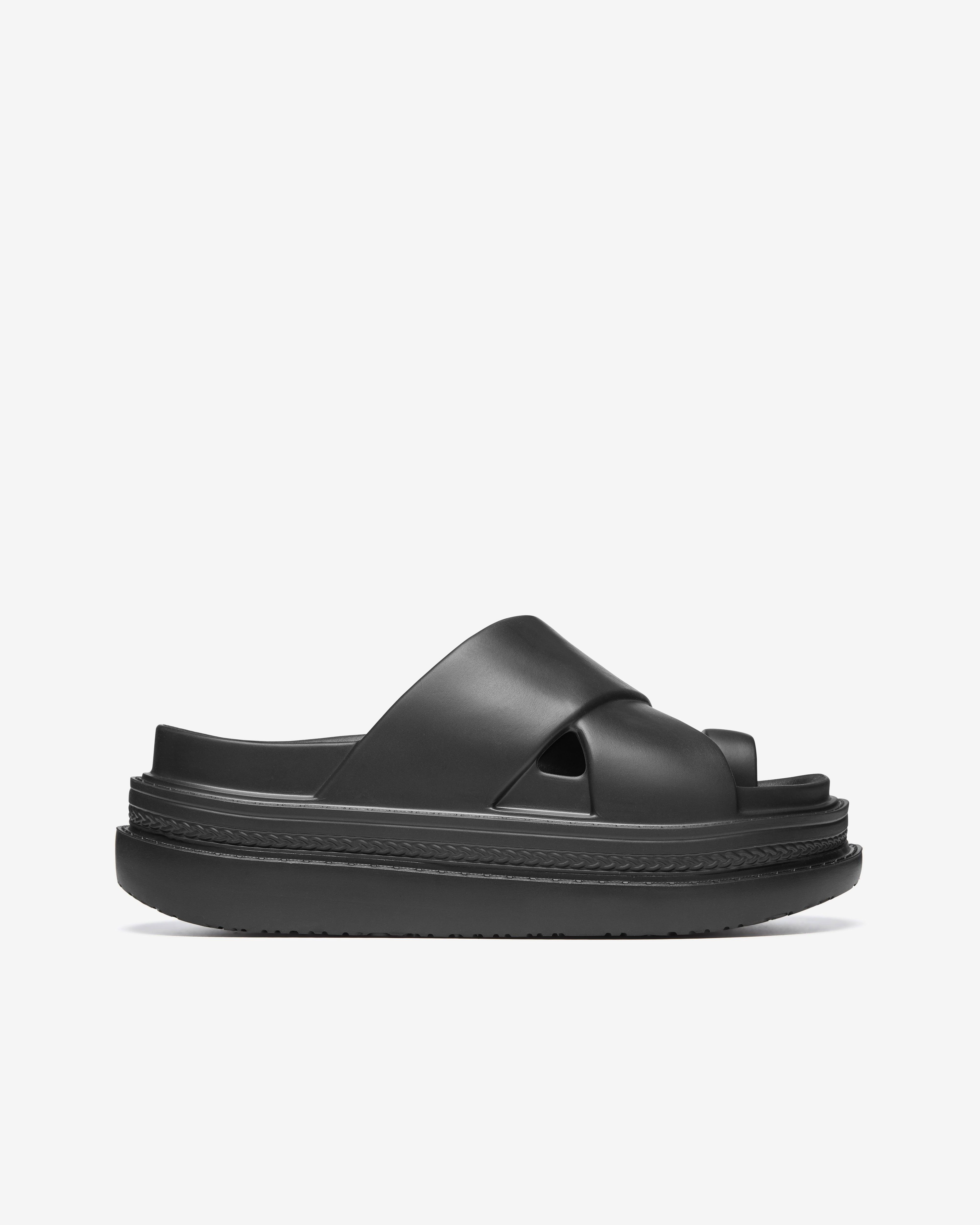 Sacai - Foam Multiple Sole Sandals - (Black) by SACAI