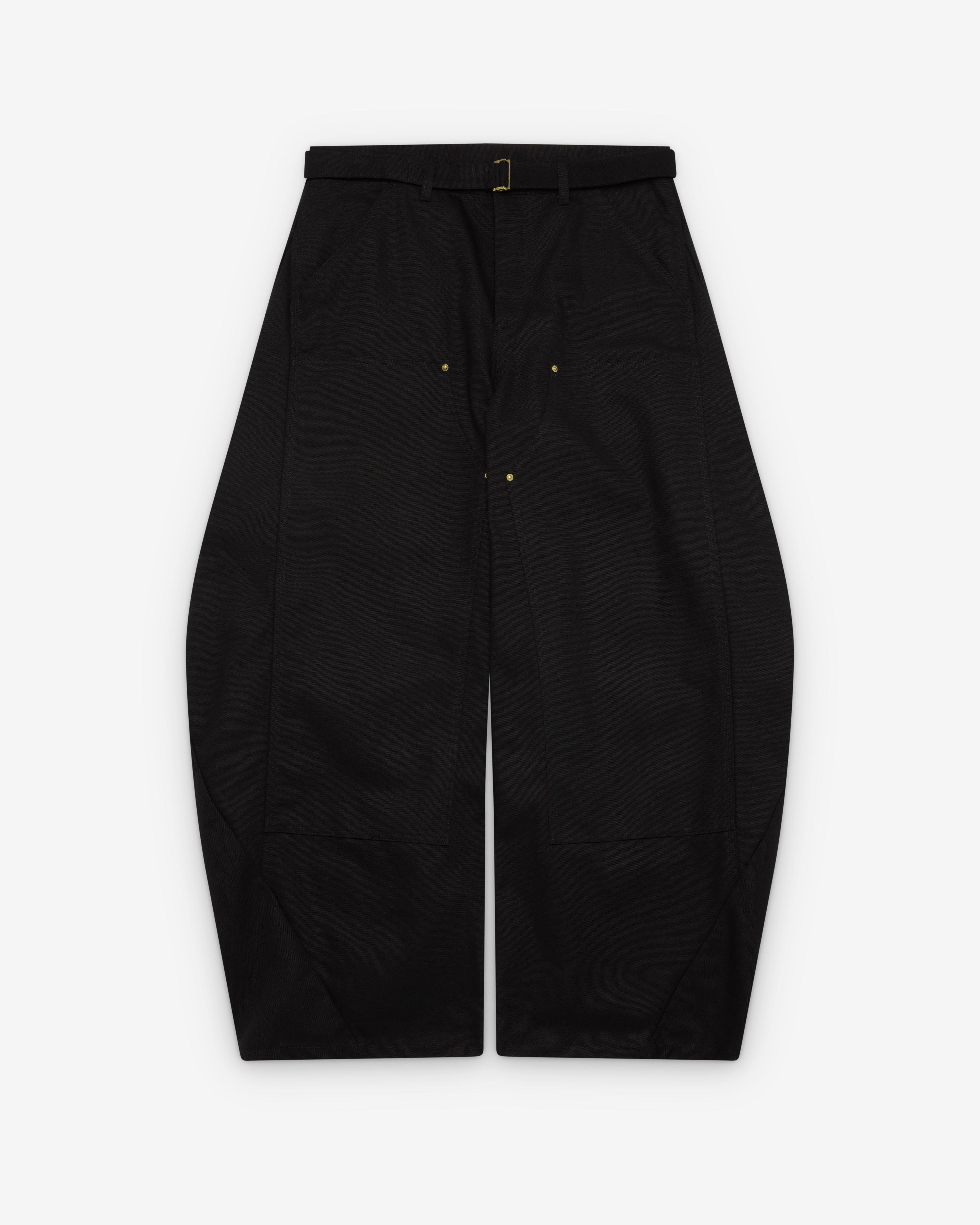 Sacai -  Men's Carhartt WIP Duck Canvas Pants - (Black) by SACAI
