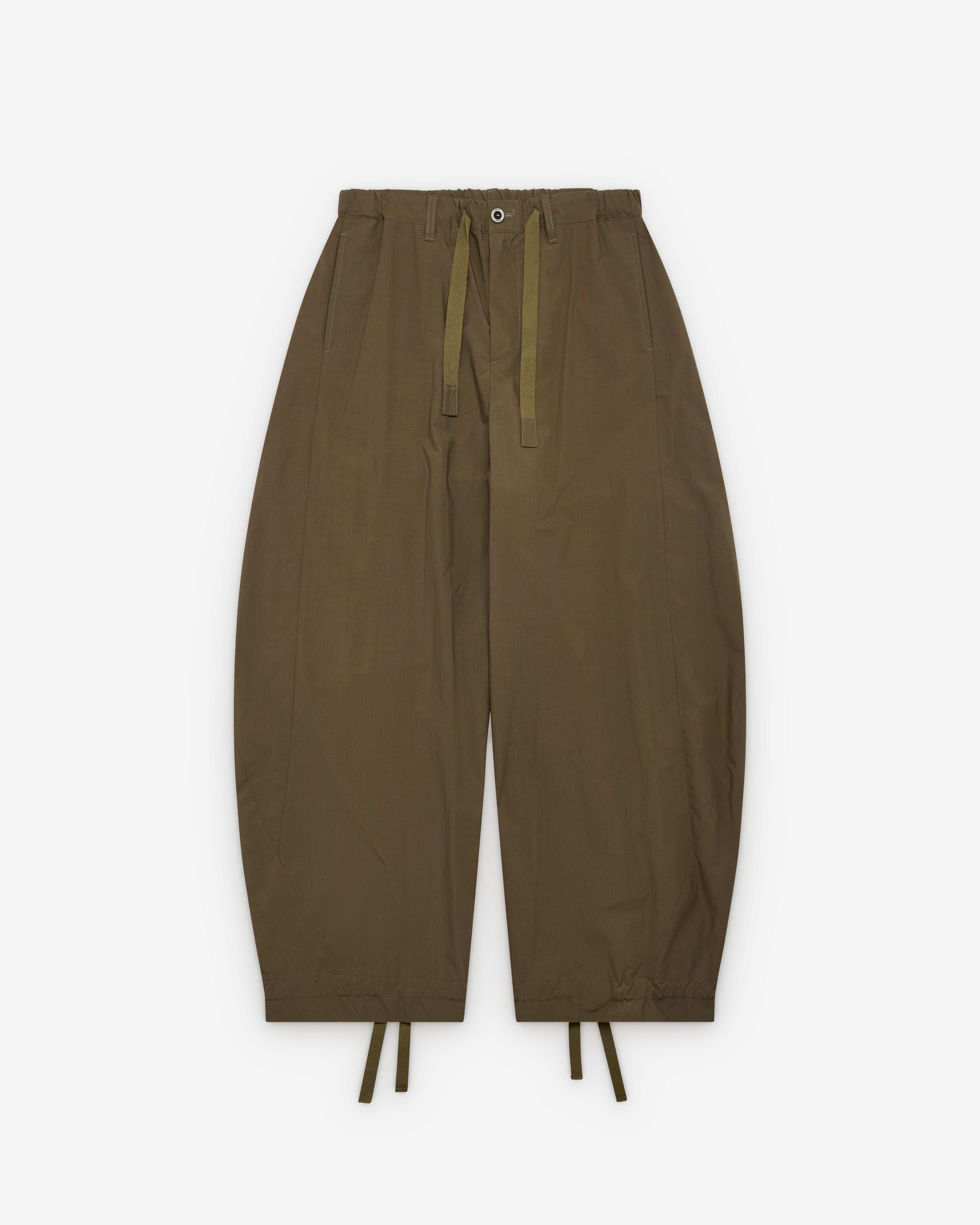 Sacai - Men's Cotton Typewriter Pants - (Olive) by SACAI