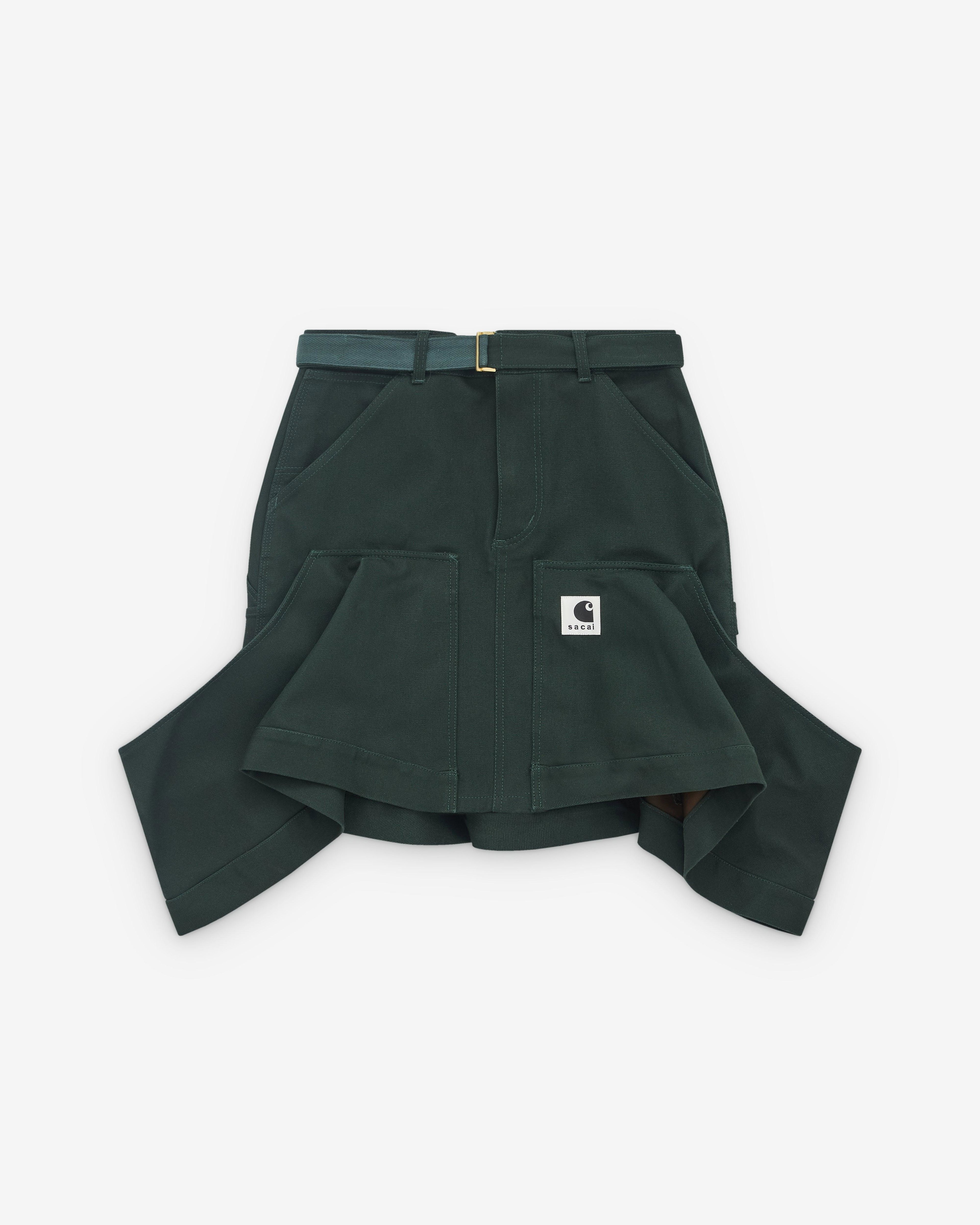 Sacai -  Men's Duck Skirt - (Green551) by SACAI