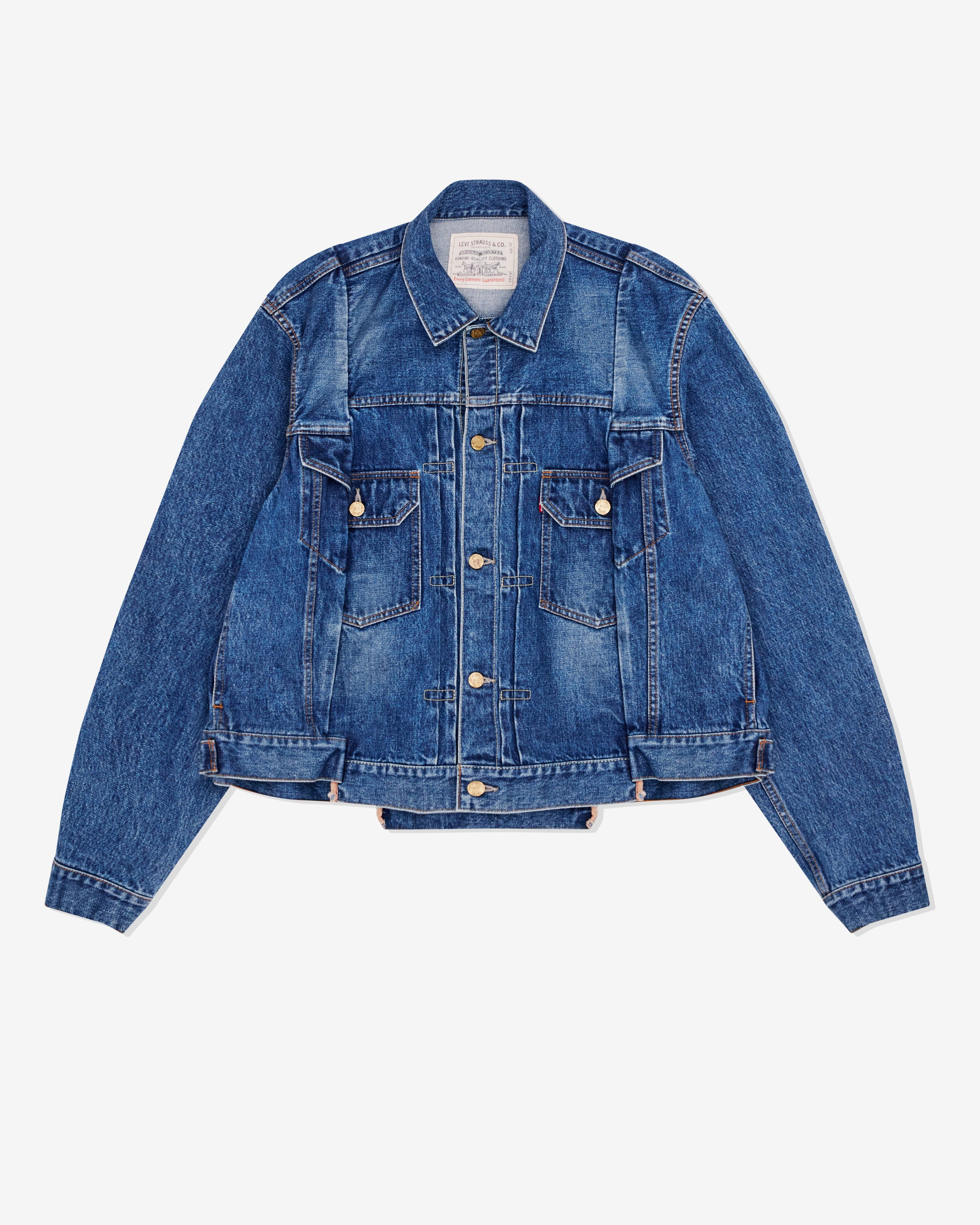 Sacai - Men's Levi's Denim Jacket - (Blue) by SACAI
