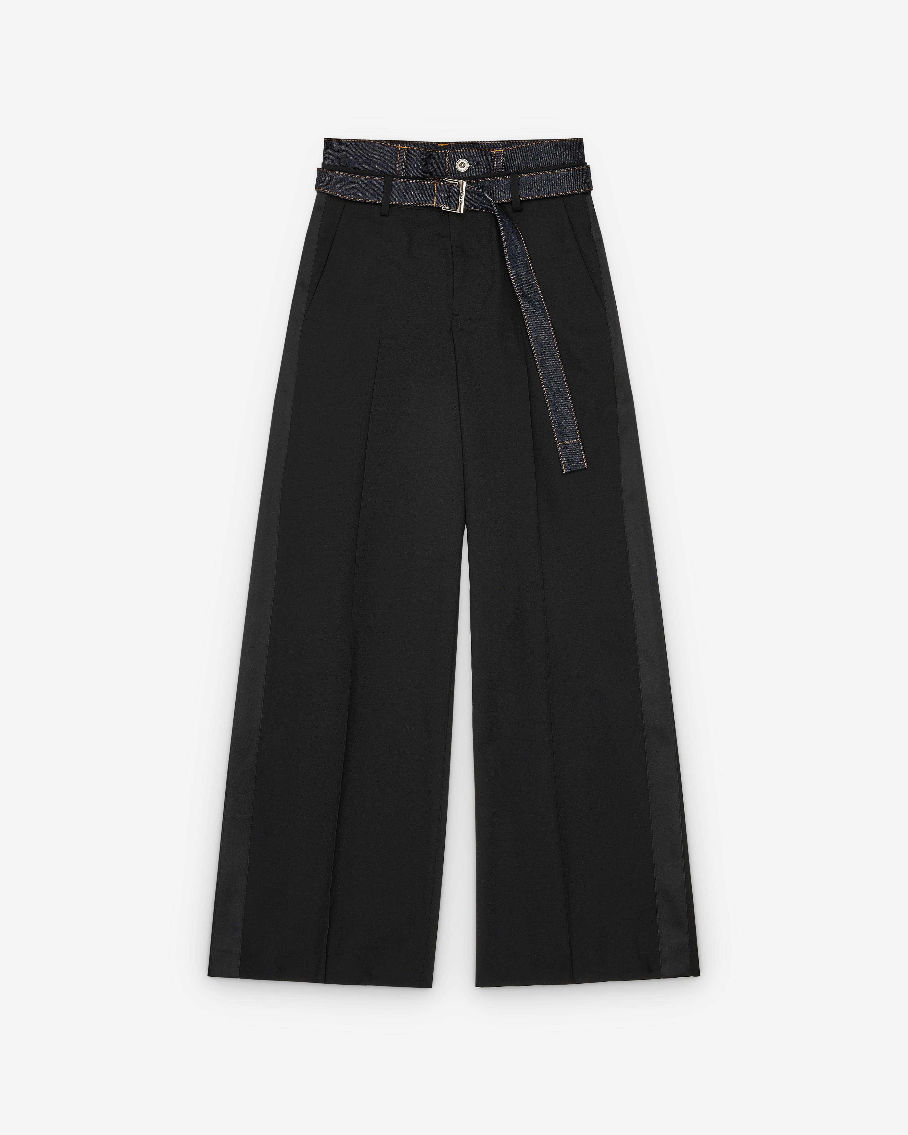 Sacai - Women's Denim Pants - (Black/Indigo) by SACAI