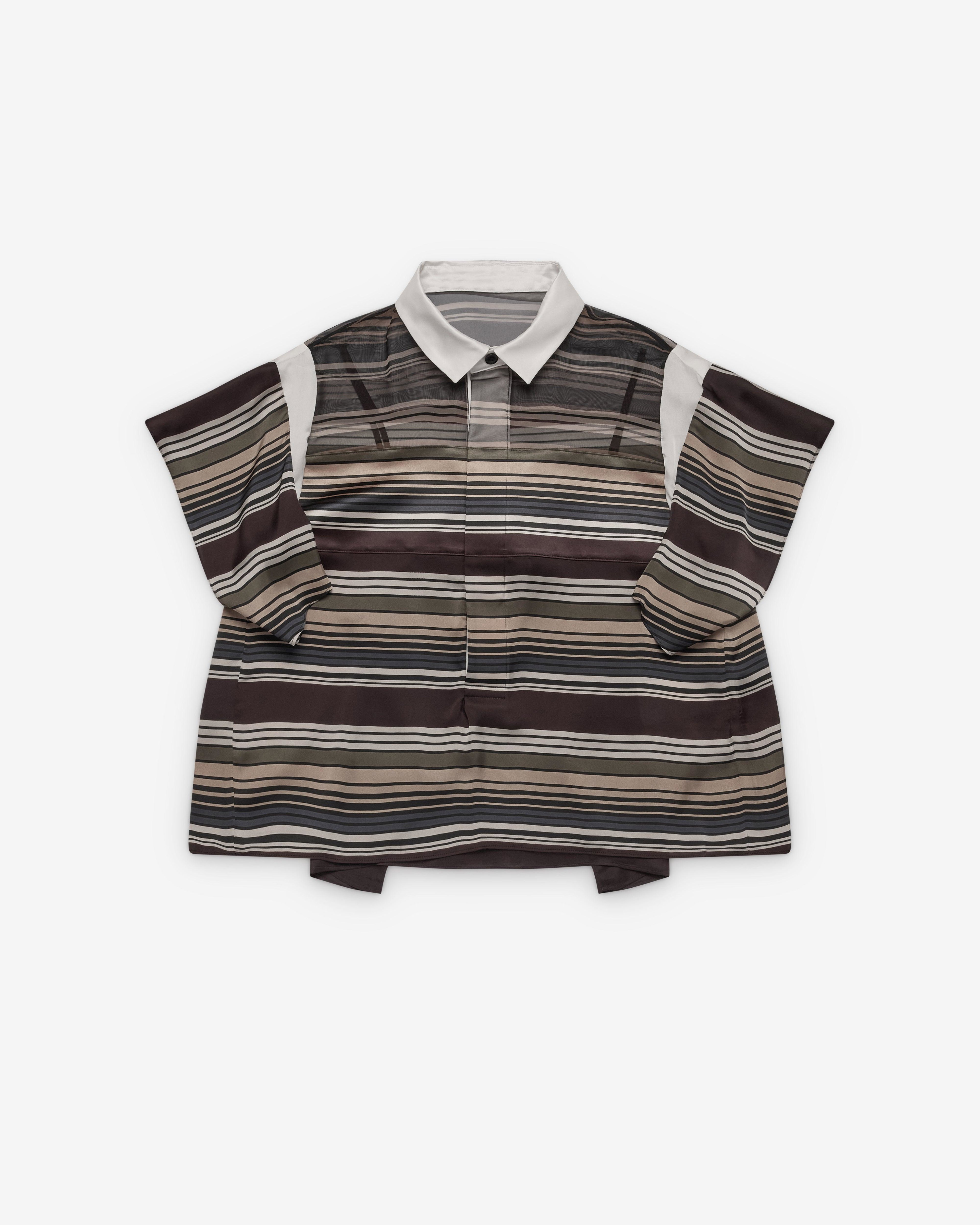 Sacai  - Women's Horizontal Stripe Pullover - (Multi) by SACAI