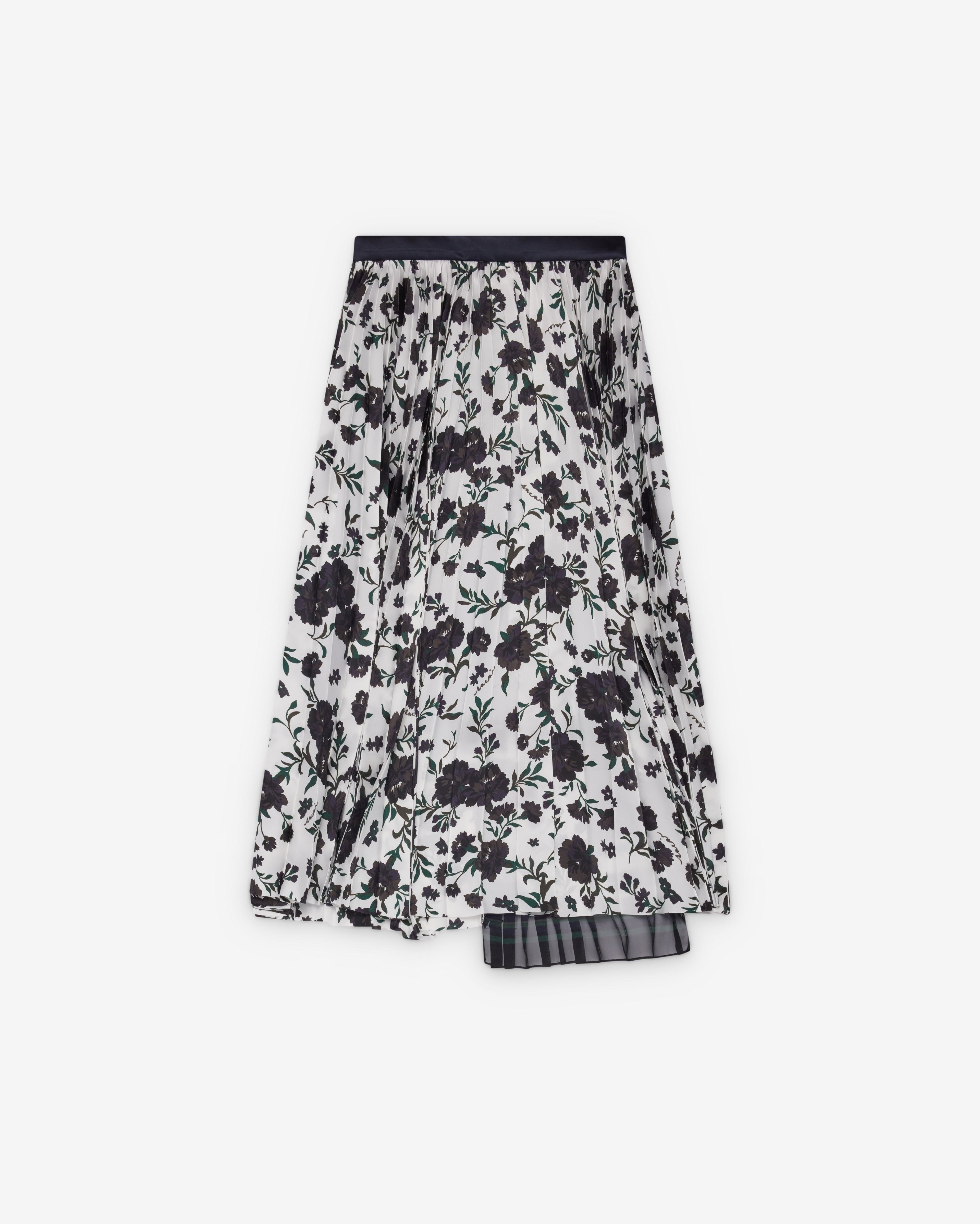 Sacai - Women's Pattern Mix Skirt - (Multi) by SACAI