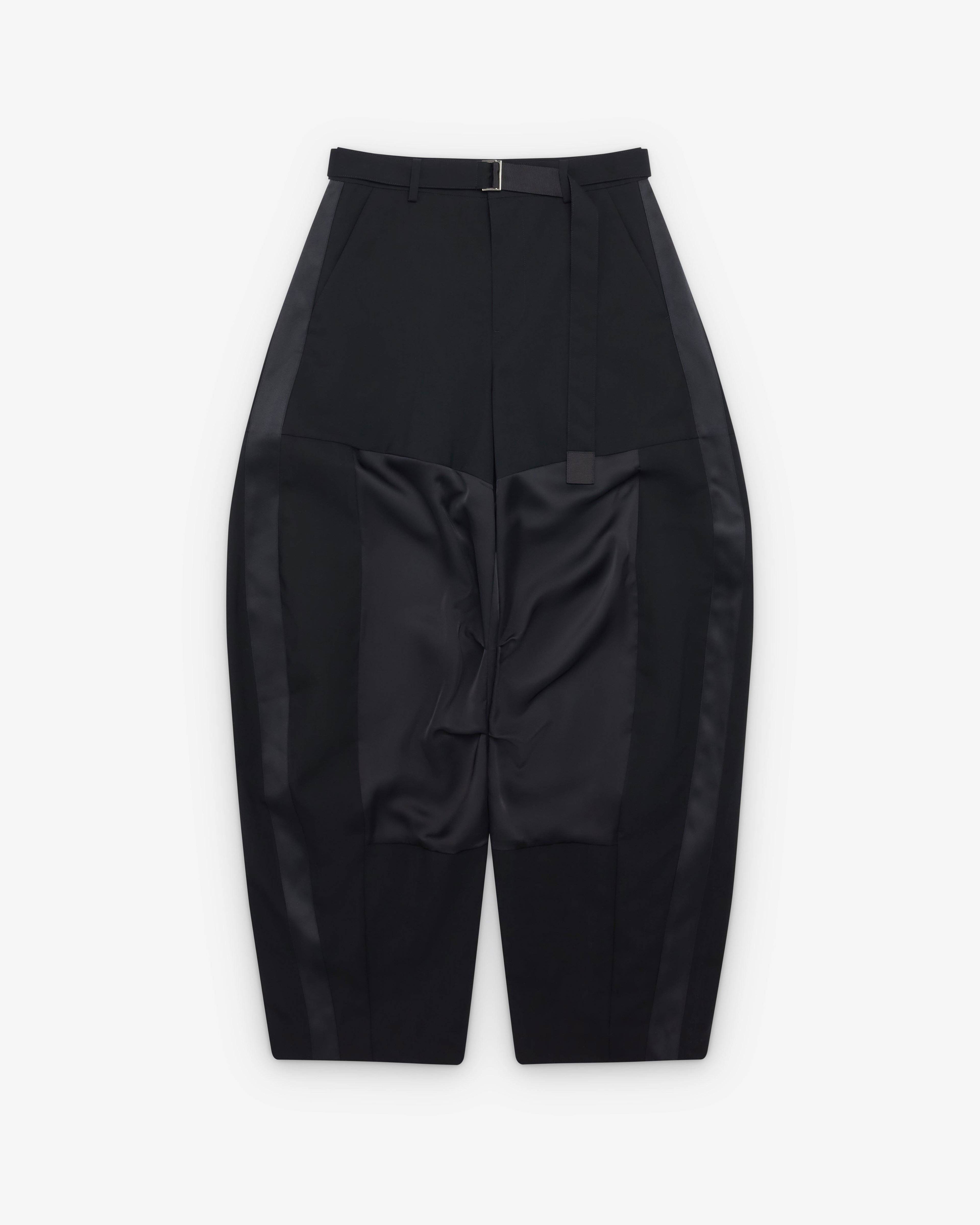 Sacai - Women's Wool Suiting Pants - (Black) by SACAI