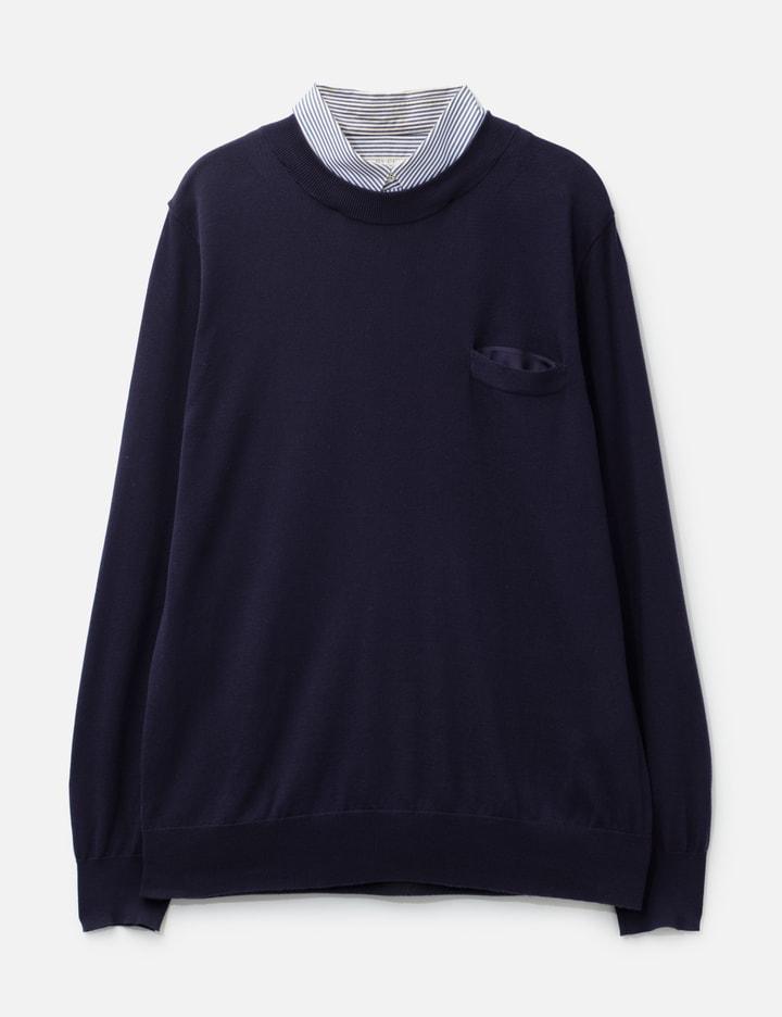 Shirt Combo Knit by SACAI