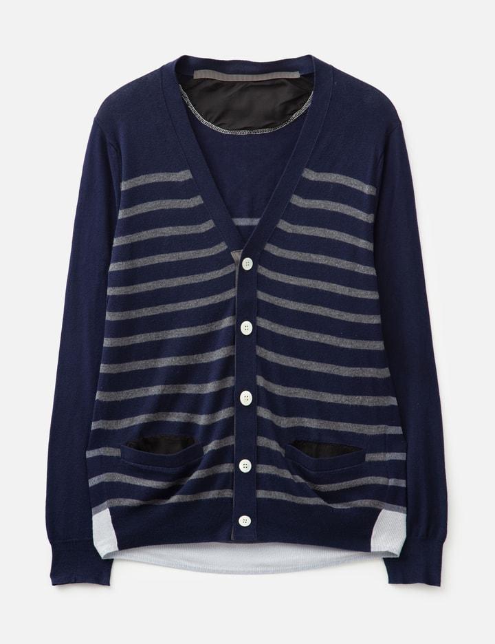 Striped Cardigan by SACAI
