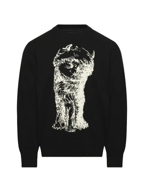 Where The Wild Things Are graphic-print sweatshirt by SACAI
