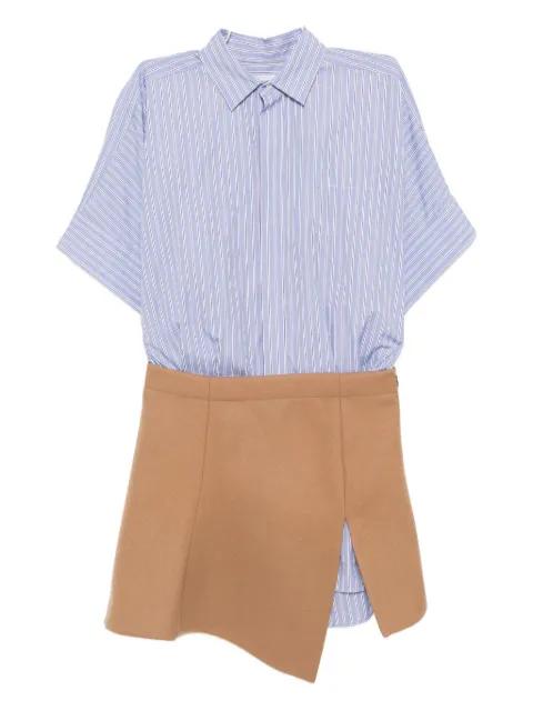 asymmetric shirtdress by SACAI