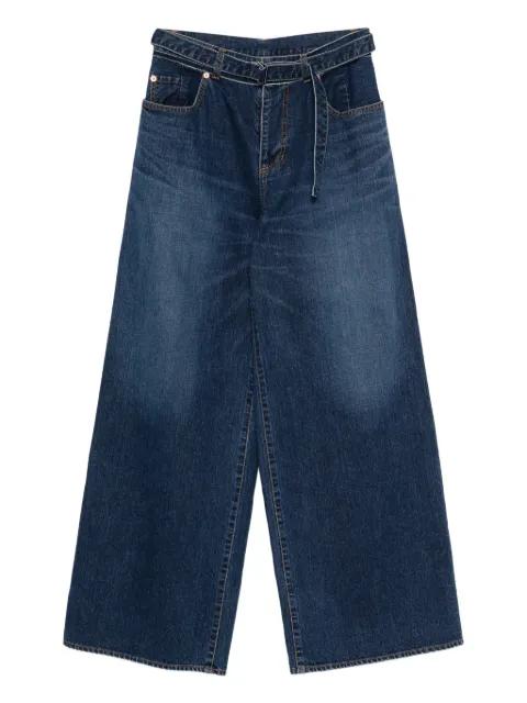 belt jeans by SACAI