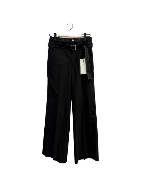 belted jeans by SACAI
