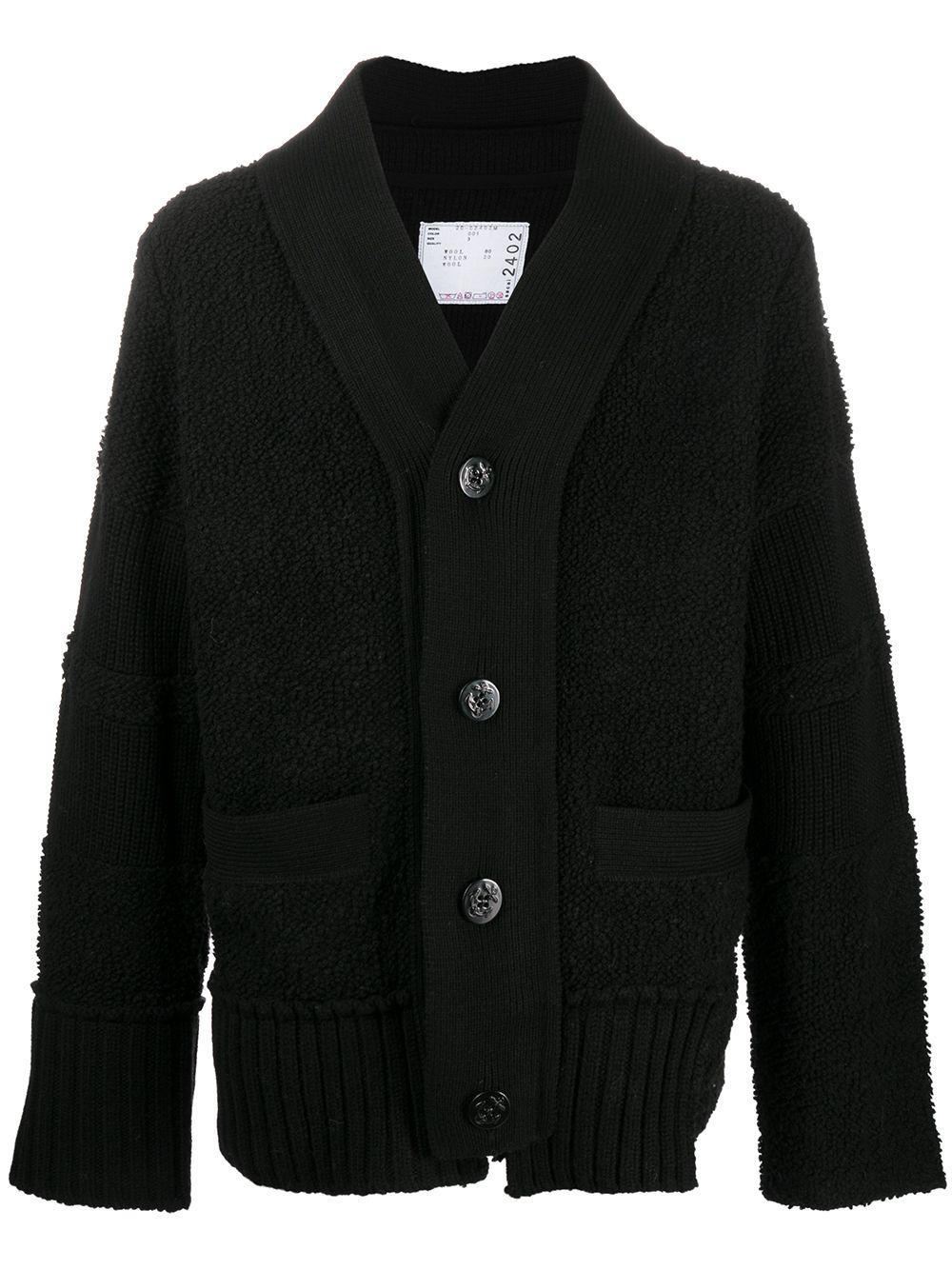 button-down cardigan by SACAI