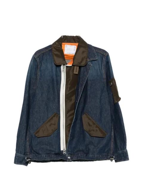 button front pocket jacket by SACAI