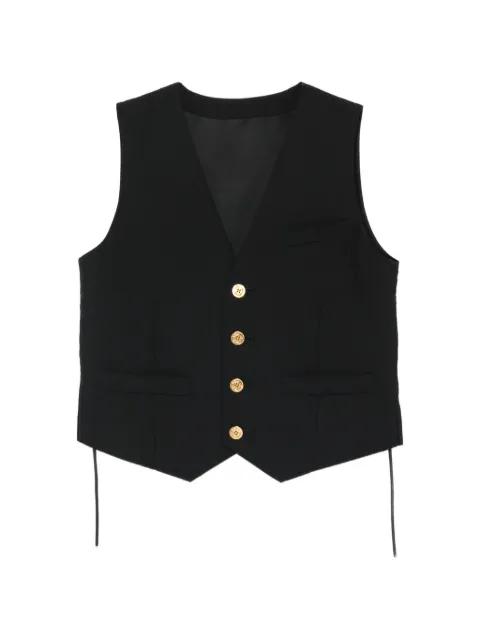 button waistcoat by SACAI