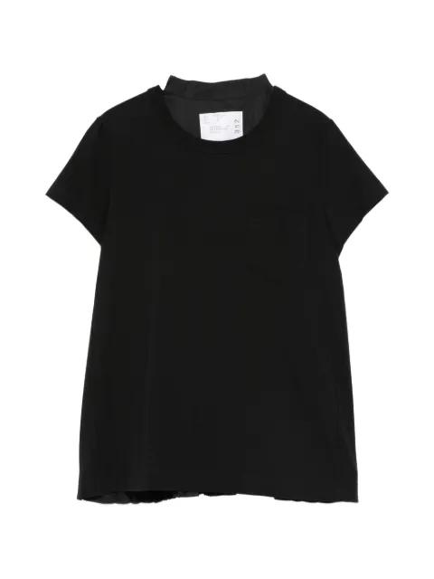 chest-pocket T-shirt by SACAI