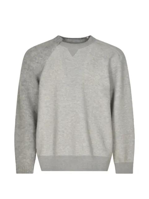 colour-block sweater by SACAI