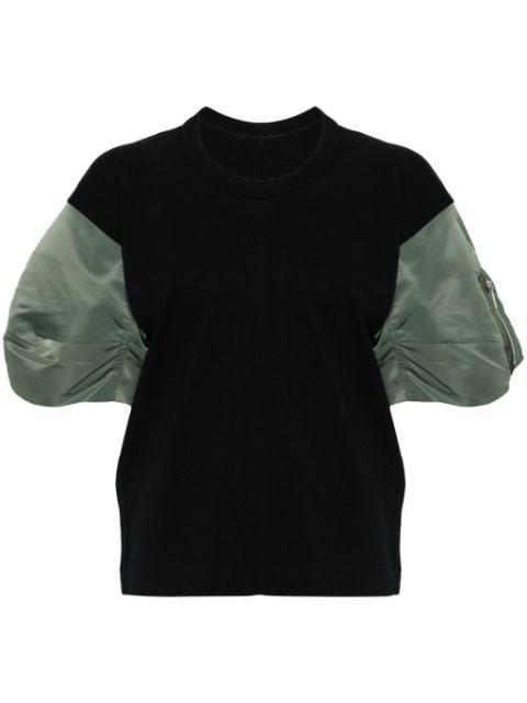 cotton T-shirt by SACAI