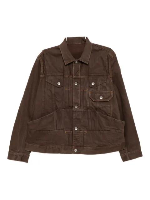 cotton denim jacket by SACAI