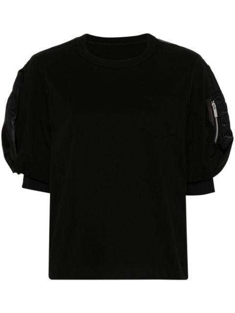 cotton jersey T-Shirt by SACAI
