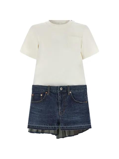 denim dress by SACAI