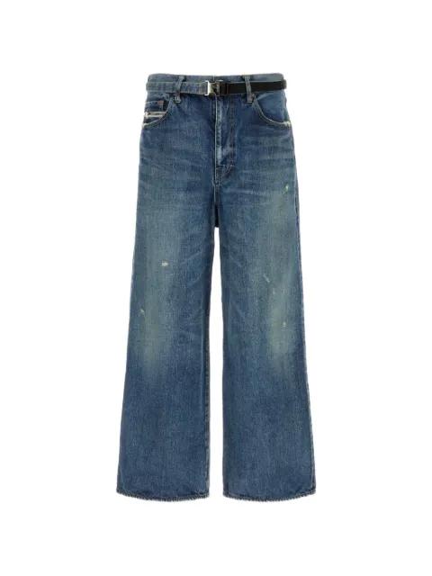 denim trousers by SACAI