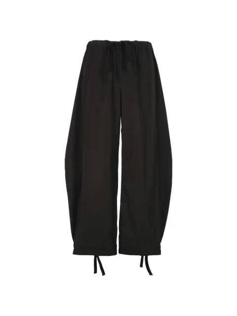 drawstring-cuff trousers by SACAI