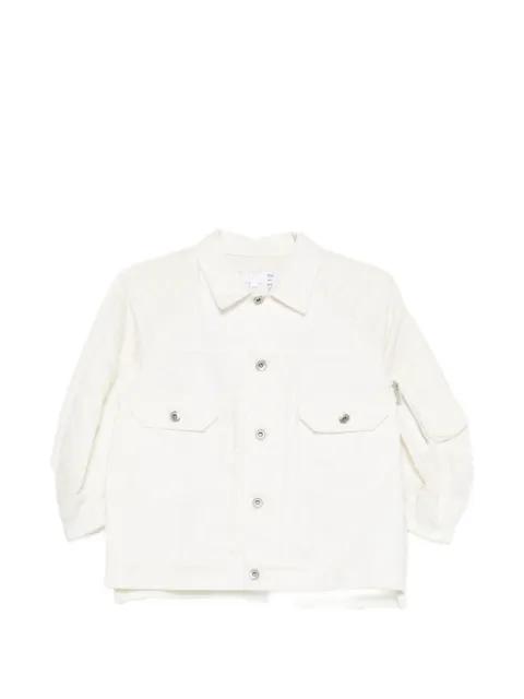 flap pocket jacket by SACAI