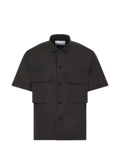 flap-pocket shirt by SACAI