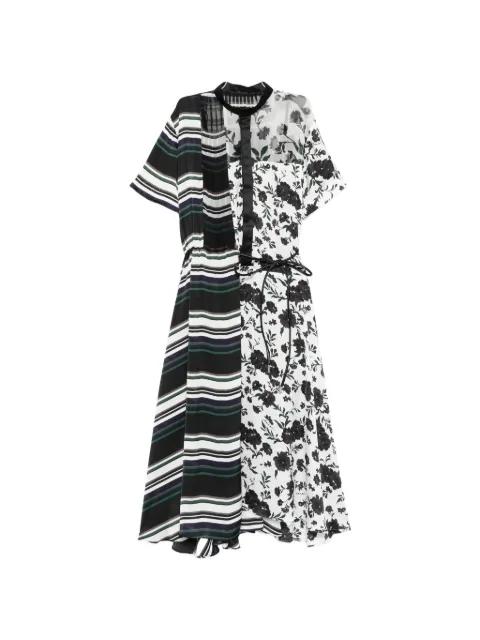 floral-print midi dress by SACAI